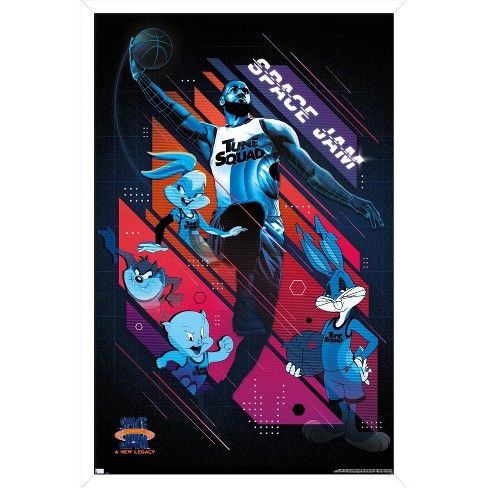 Looney Tunes: Space Jam - Classic Wall Poster, 22.375 x 34, Framed, looney  tunes 