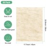 Unique Bargains Cotton Waterproof Floral Gift Wrap Paper 38 Pcs - 3 of 4