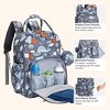 BabbleRoo Polyester Diaper Bag Backpack for Stylish Parents, Spacious Baby Bag, Versatile Baby Diaper Bag - 4 of 4