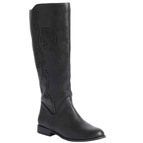 Comfortview wide best sale calf boots