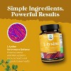 Lysine Tablets, High Strength L-Lysine Supplement for Eye Health Lip Care Collagen Synthesis and Immune Support, Nature's Craft, 100ct - 4 of 4