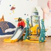 Resenkos Baby Indoor Slide, 3 in 1 Toddler Swing and Slide Set, Kids Slide with Climber, Ultra-Safety Multi-color - 3 of 4