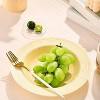LunaLulinlk Western Plate,White Dinner Plates,12-inch,Durable Ceramic,round Edge Everyday Use, Plastic,White - 3 of 4
