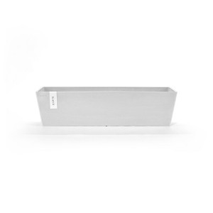 Ecopots Bruges Durable Modern Rectangular Indoor/Outdoor Recycled-Based Composite Flower Pot Planter - 1 of 4