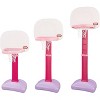 Little Tikes TotSports Easy Score Toy Basketball Set 2pc - Pink - 4 of 4