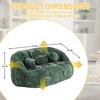 CAVINAS High Back Bean Bag Chair Couch, Oversized Armchair Recliner Chair with Armrests, Indoor & Outdoor - 4 of 4