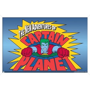 Trends International Captain Planet and The Planeteers - Logo Framed Wall Poster Prints - 1 of 4