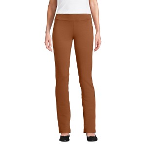 Lands' End Women's Starfish Mid Rise Slim Leg Pants - 1 of 3