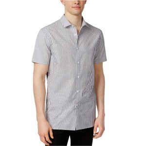 Vince Camuto Mens Striped Button Up Shirt - 1 of 1