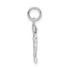 Black Bow Jewelry Sterling Silver, Varsity Collection, Small D/C Pendant, Number 22 - 2 of 4