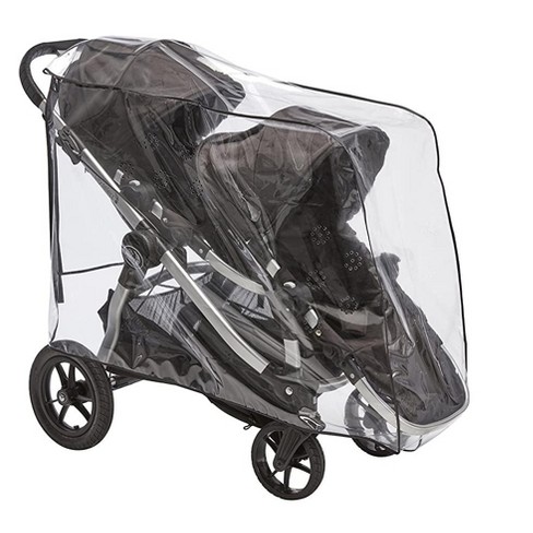 Sasha s Premium Rain Shield and Wind Cover For Baby Stroller Compatible with Baby Jogger City Select Double Stroller