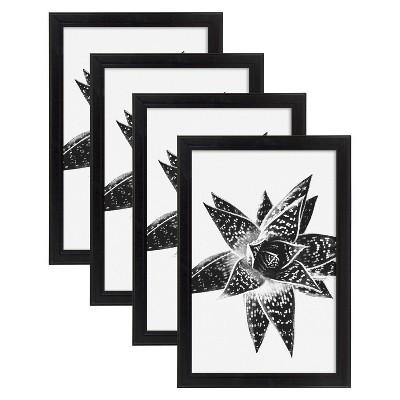 11" x 17" Kieva Wall Frame Black - Kate & Laurel All Things Decor