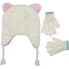 Addie & Tate Boys & Girls Winter Hat and Mittens or Gloves Set, Kids Ages 4-7 - 4 of 4