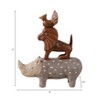 Decorative Animal Sculpture Statue - Perfect Decorative Figurine for Home, Bathroom, Room, and Living Room Decor - 4 of 4