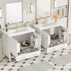 Whisen 30 in. Bathroom Storage Cabinet Bathroom Vanity with 2 Soft Closing Doors and Drawer - 4 of 4