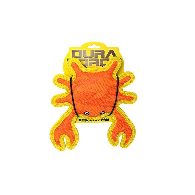 DuraForce Crab Dog Toy  - Orange, 6 of 11
