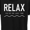 Women's - Instant Message - Relax Lake Time Short Sleeve Graphic T-Shirt - 2 of 4