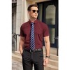 COOFANDY Men's Wrinkle Free Business Dress Shirts Short Sleeve Button Down Shirts - 2 of 4