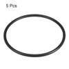 Unique Bargains Rubber Universal Sewing Machine Motor Stretch Belt Seal Repair Parts 5 Pcs - 3 of 4