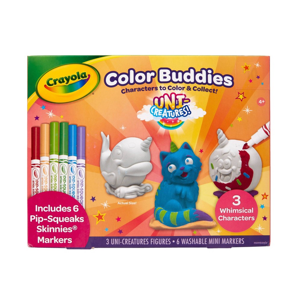 Crayola® Color Buddies Unicreature Toy Set Set Of 9 Pieces