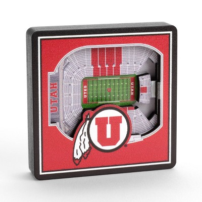 NCAA Utah Utes 3D Stadium View Magnet