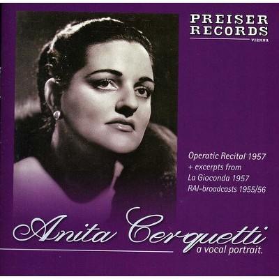 Anita Cerquetti - Vocal Portrait (cd) : Target