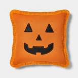 Falloween Reversible Pumpkin Halloween Decorative Pillow - Hyde & EEK! Boutique™
