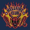 Mens Stranger Things Retro Hellfire Club Logo T Shirt - 2 of 4