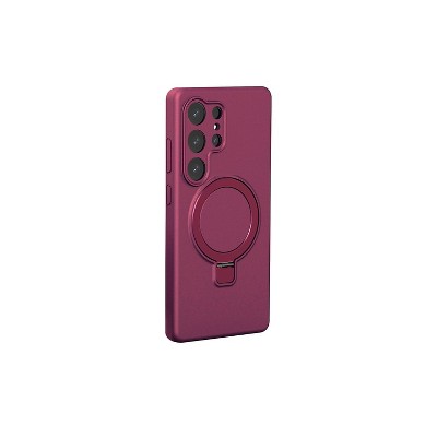 SaharaCase Venture Phone Case for Galaxy S25 Ultra Shock Absorbing Burgundy (CP00762)