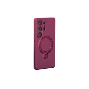 SaharaCase Venture Phone Case for Galaxy S25 Ultra Shock Absorbing Burgundy (CP00762) - 1 of 4