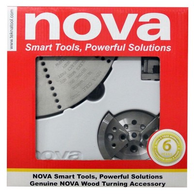 NOVA 6033 3-Piece Chuck Jaw Assortment Bundle