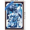 Trends International Marvel Fantastic Four: First Steps (2025) - Blue Group Framed Wall Poster Prints - 3 of 4