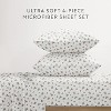 Christmas Holiday Soft Comfy 4 Piece Bed Sheet Set, Winter Prints - Becky Cameron - 3 of 4