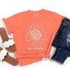Simply Sage Market Women's In Bloom Sunflower Short Sleeve Garment Dyed Tee - 3 of 4