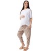 Ingrid & Isabel Maternity Drapey Ankle Pants with Pockets - 2 of 4