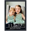 PosterPalooza | Slim Profile Black Picture Frame - UV Acrylic, Foam Board Backing, Hanging Hardware - 2 of 4