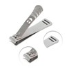 Unique Bargains Portable Laugh Face Nail Clipper Silver Tone Gold Tone 1 Pc - 3 of 4