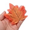 Unique Bargains Wedding Thanksgiving Halloween Decoration Artificial Maple Leaves 200 Pcs - 4 of 4