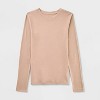 Women's Slim Fit Long Sleeve Top - A New Day™ - 4 of 4