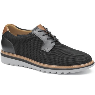 Johnston & Murphy Men's Algood Knit Plain Toe Casual Lace-up Shoe