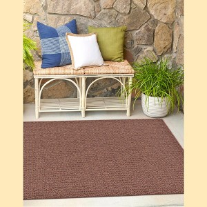 Unique Loom    Outdoor Modern Links Area Rug - 1 of 4