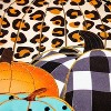 Evergreen Mixed Print Pumpkins LInen House Flag 28 x 44 Inches Outdoor Decor for Homes and Gardens - 3 of 4