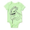 Disney Nightmare Before Christmas Zero Oogie Boogie Jack Skellington Baby Bodysuit Pants and Hat 3 Piece Outfit Set Newborn to Infant - image 3 of 4