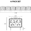 GustoWave Decorative Garden Fence 4/6 Pack, 23.6in (H) x 7.9ft (L) Rustproof Metal Border Fences Decor Animal Barrier for Yard Outdoor - 2 of 4