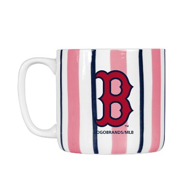 MLB Boston Red Sox Striped Coffee Mug - 16oz