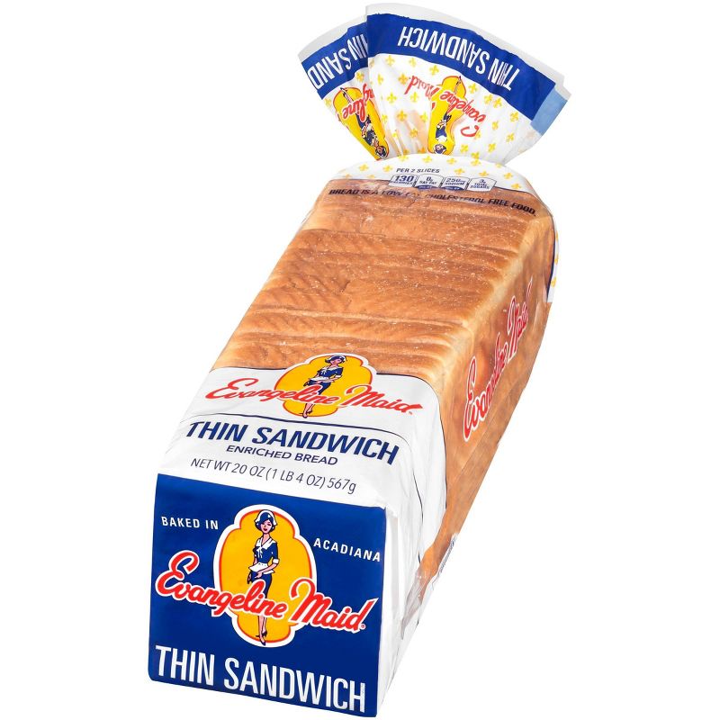 Evangelin Maid Thin Sandwich Bread - 20oz, 3 of 4