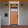 Robert Stevenson Lighting Nantucket Coastal Metal and Glass Wall Mounted Outdoor Lantern Light Matte Black: ETL & UL Listed, 1-Light Fixture - 2 of 4