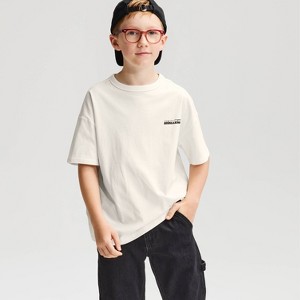 Boys' Short Sleeve 100% Cotton Gamer Oversized Graphic T-Shirt