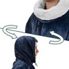 PAVILIA Wearable Blanket Hoodie Women Men, Oversized Sweatshirt Hooded Sweater, Fleece Soft Cozy Warm Plush Gift Ideas - 2 of 4