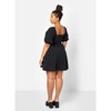 Rebdolls Women's Luna Balloon Mini Dress - 3 of 4